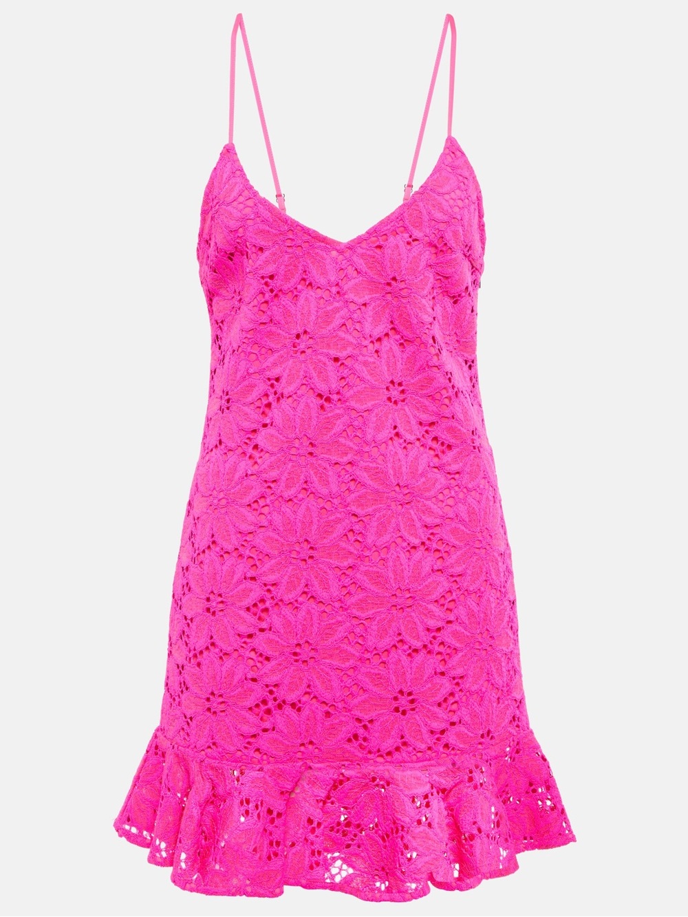 NWT ROTATE BIRGER CHRISTENSEN PINK  FLORAL LACE SLIP DRESS